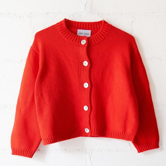 Nikki Chasin Shiloh Cotton Cardigan - small - Picture 1 of 8